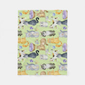 Polaire couverture pour animaux de compagnie motif Amoureu (Devant)