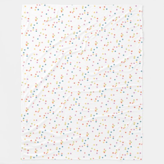 Polaire Couverture pour bébé Confetti (Devant)
