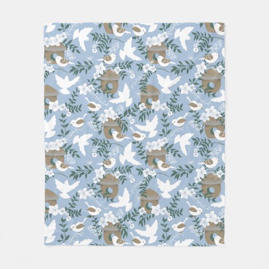 Polaire Couverture pour bébés nés en hiver (Devant)