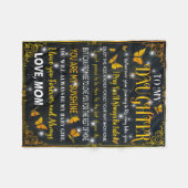 Polaire Couverture pour ma fille (Devant (Horizontal))