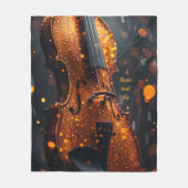 Polaire Couverture pour musicien enseignant violoniste étu (Devant)