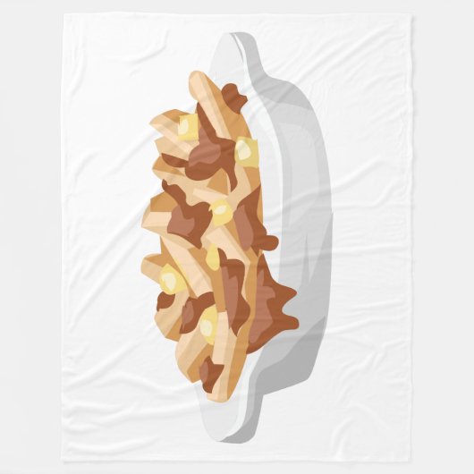 Polaire couverture poutine (Devant)