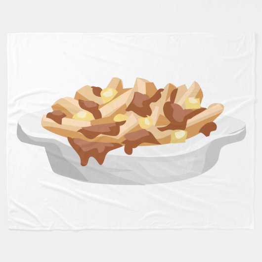 Polaire couverture poutine (Devant (Horizontal))