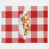 Polaire couverture poutine plaid (Devant (Horizontal))