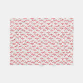 Polaire Couverture rose de cactus (Devant (Horizontal))