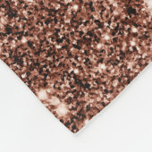 Polaire Couverture rose de parties scintillantes d'or (Coin)