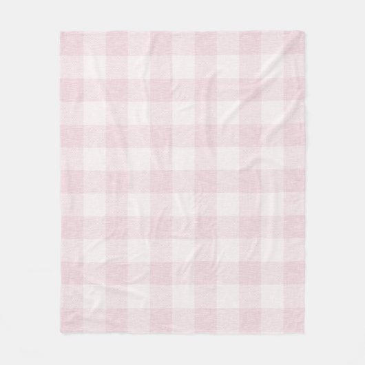 Polaire Couverture rose d'ouatine de plaid de Buffalo (Devant)