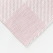 Polaire Couverture rose d'ouatine de plaid de Buffalo (Coin)