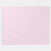 Polaire Couverture rose Plaid Décorative Salons Élégants (Devant (Horizontal))