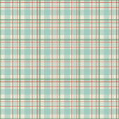 Polaire Couverture rouge vert plaid dans des tons pastel