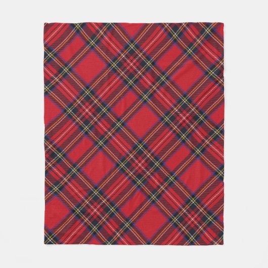 Polaire Couverture royale de tartan de Stewart (Devant)