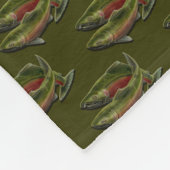 Polaire Couverture saumonée couvrante d'ouatine d'art de (Coin)