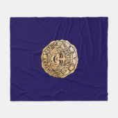 Polaire Couverture Savoy Logo bleu marine (Devant (Horizontal))
