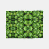 Polaire Couverture Sherpa à motif de pastèque fraîche (Devant (Horizontal))