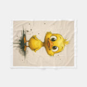Polaire Couverture Sherpa Canard Mignon (Devant (Horizontal))