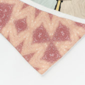 Polaire Couverture Sherpa Patchwork Mountain Sunrise (Coin)