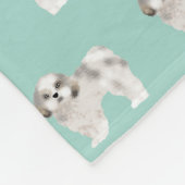 Polaire Couverture Shih Tzu - chien à couverture (Coin)