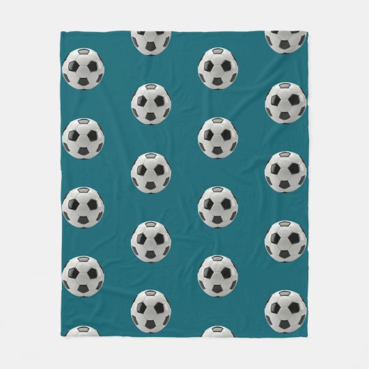 Polaire Couverture sportive classique Motif de balle de fo (Devant)