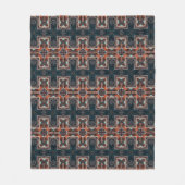 Polaire Couverture style artisan (Devant)