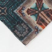 Polaire Couverture style artisan (Coin)