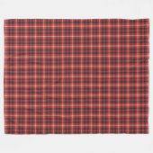 Polaire Couverture Tartan classique pour des nuits de vaca (Devant (Horizontal))