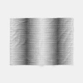 Polaire Couverture Triangles Noir et Blanc (Devant (Horizontal))
