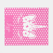 Polaire Couverture Unicorne | Face de licorne (Devant (Horizontal))