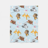 Polaire Couverture unisexe d'ouatine de bébé d'animaux de (Devant)