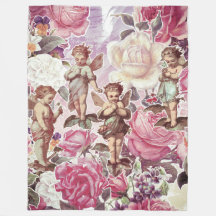 Couverture victorienne d'ouatine de jardin, grande