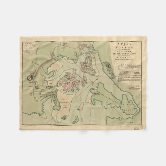 Polaire Couverture vintage de Boston (Devant (Horizontal))