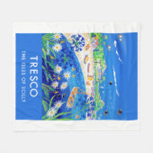 Polaire Couverture vintage d'ouatine de style, Tresco par (Devant (Horizontal))