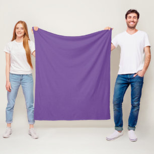 Polaire Couverture violette simple