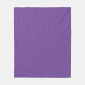 Polaire Couverture violette simple (Devant)