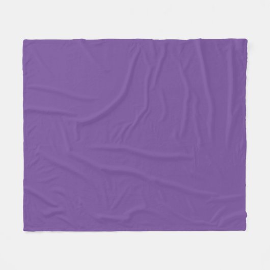 Polaire Couverture violette simple (Devant (Horizontal))