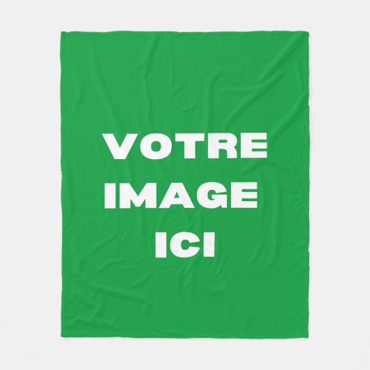 Polaire Couverture - Votre image ici (Devant)