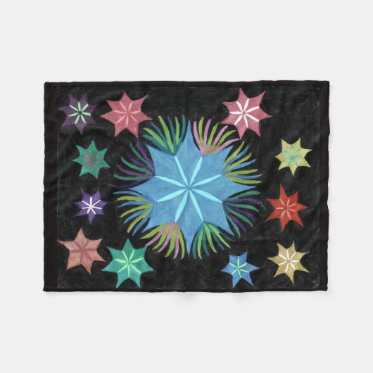 Polaire CozmicninjaStar sur une couverture (Devant (Horizontal))