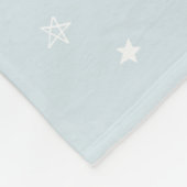 Polaire Cute Blue Koala dormir sur une couverture bébé lun (Coin)