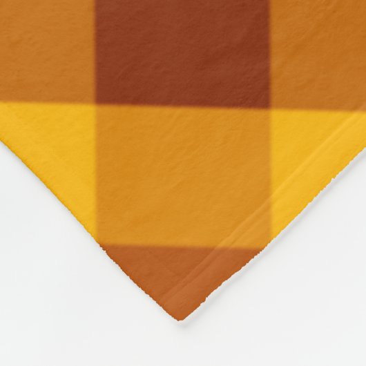 Polaire Cute Citrouille Orange Plaid Grosse couverture en (Coin)