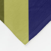 Polaire Cute Olive Sage Marine Stripes Grosse couverture e (Coin)