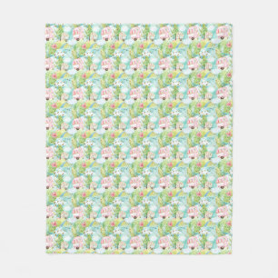 Polaire Cute Pink Camper Couverture Camping