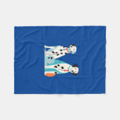 Polaire dalmatiens couverture bébé (Devant (Horizontal))