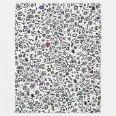 Polaire Des Doodles ! Pops de couverture couleur (Devant)