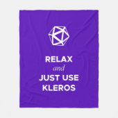 Polaire Détendez-vous et utilisez simplement la couverture (Devant)