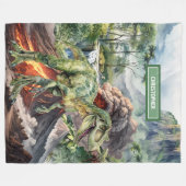 Polaire Dinosaure préhistorique Anniversaire Couverture Ga (Devant (Horizontal))