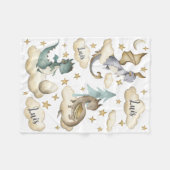 Polaire Dragon Dreams Couverture bébé (Devant (Horizontal))