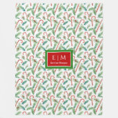 Polaire Elégante aquarelle traditionnelle couverture cadea (Devant)