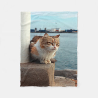 Polaire Élégante couverture de la flotte de chats de plage