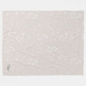 Polaire Élégante couverture florale (Devant (Horizontal))