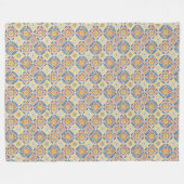 Polaire Élégante couverture méditerranéenne Classic Motif  (Devant (Horizontal))