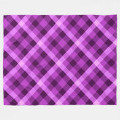 Polaire Elégante Orchidée violet Plaid Grosse couverture e (Devant (Horizontal))